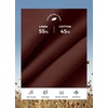 image:imageWillit Womens Linen Shorts with PocketsReddish Brown