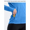 image:imageWillit Womens UPF 50 Sun Hoodie with Face Mask and PocketsBrilliant Blue