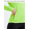 image:imageWillit Womens UPF 50 Sun Hoodie with Face Mask and PocketsFluorescent Green