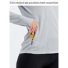 image:imageWillit Womens UPF 50 Sun Hoodie with Face Mask and PocketsGray