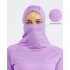 image:imageWillit Womens UPF 50 Sun Hoodie with Face Mask and PocketsPurple