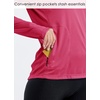 image:imageWillit Womens UPF 50 Sun Hoodie with Face Mask and PocketsRose Red