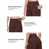 image:imageWillit Womens Wide Leg Yoga Pants Work Dress Pants 27 28 30 32Brown