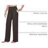 image:imageWillit Womens Wide Leg Yoga Pants Work Dress Pants 27 28 30 32Coffee