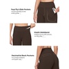 image:imageWillit Womens Wide Leg Yoga Pants Work Dress Pants 27 28 30 32Deep Brown