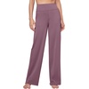 image:imageWillit Womens Wide Leg Yoga Pants Work Dress Pants 27 28 30 32Dried Rose