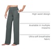 image:imageWillit Womens Wide Leg Yoga Pants Work Dress Pants 27 28 30 32Fir Green