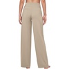 image:imageWillit Womens Wide Leg Yoga Pants Work Dress Pants 27 28 30 32Khaki