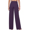 image:imageWillit Womens Wide Leg Yoga Pants Work Dress Pants 27 28 30 32Purple