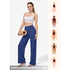 image:imageWillit Womens Wide Leg Yoga Pants Work Dress Pants 27 28 30 32Royal Blue