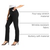 image:imageWillit Womens Yoga Dress Pants Straight Leg 2829303133Black