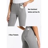 image:imageWillit Womens Yoga Dress Pants Straight Leg 2829303133Charcoal Light Gray