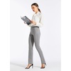 image:imageWillit Womens Yoga Dress Pants Straight Leg 2829303133Charcoal Light Gray