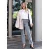 image:imageWillit Womens Yoga Dress Pants Straight Leg 2829303133Charcoal Light Gray