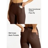 image:imageWillit Womens Yoga Dress Pants Straight Leg 2829303133Deep Brown
