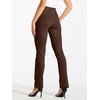image:imageWillit Womens Yoga Dress Pants Straight Leg 2829303133Deep Brown