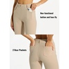 image:imageWillit Womens Yoga Dress Pants Straight Leg 2829303133Khaki