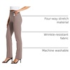image:imageWillit Womens Yoga Dress Pants Straight Leg 2829303133Rose Taupe