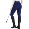 image:imageWillit Womens Fleece Lined Riding Breeches Full Seat Silicone GripNavy