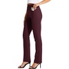 image:imageWillit Womens Yoga Dress Pants Straight Leg 2829303133Burgundy