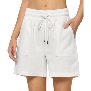 image:imageWillit Womens Linen Shorts with PocketsWhite