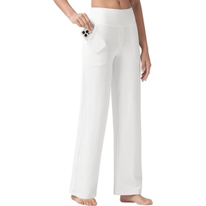 image:imageWillit Womens Wide Leg Yoga Pants Work Dress Pants 27 28 30 32White