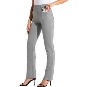 image:imageWillit Womens Yoga Dress Pants Straight Leg 2829303133Charcoal Light Gray