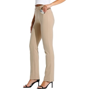 image:imageWillit Womens Yoga Dress Pants Straight Leg 2829303133Khaki
