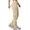 image:imageWillit Womens Hiking Pants Quick Dry Lightweight Stretch Travel Pants with Pockets WaterResistant UPF 50 31 Khaki 6