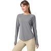image:imageWillit Womens UPF 50 Sun Shirt Long Sleeve Quick Dry with Thumb HolesDeep Gray