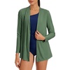 image:imageWillit Womens UPF 50 Cardigan Sun ShirtsDark Green