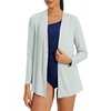 image:imageWillit Womens UPF 50 Cardigan Sun ShirtsLight Gray