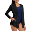 image:imageWillit Womens UPF 50 Cardigan Sun ShirtsBlack