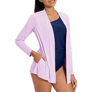 image:imageWillit Womens UPF 50 Cardigan Sun ShirtsHyacinth Purple